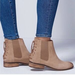 Aldo Tan Lace-Up Ankle Boots